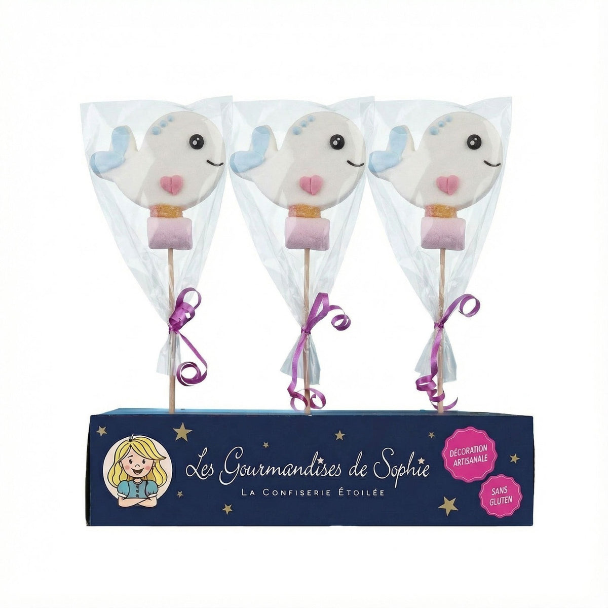 Brochettes guimauve