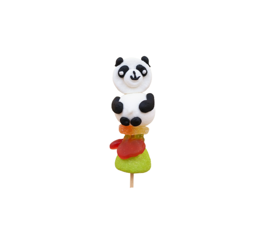 Brochette guimauve Panda