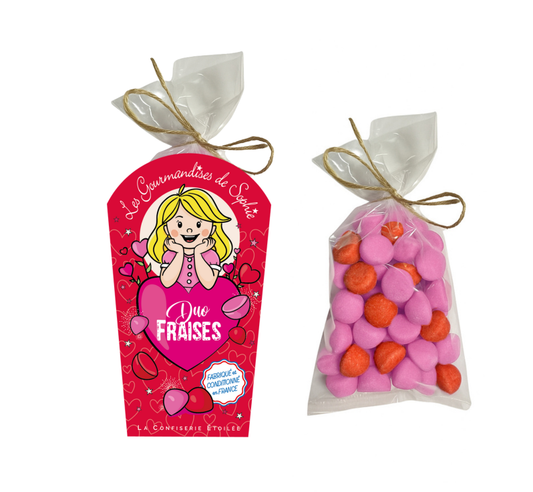 Pot gourmand Duo Fraises 150 g